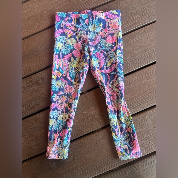 Lilly Pulitzer Girls Leggings Size Small (4-5) - Picture 3 of 8